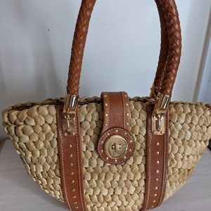 Michael Kors Basket & Leather Summer Handbag